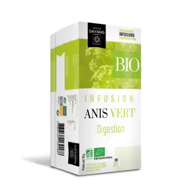 Dayang Anis Vert Bio 20 Infusettes à Pradines