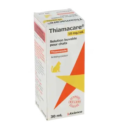 Thiamacare 10 Mg/ml Solution Buvable Pour Chats, Solution Buvable à Bordeaux