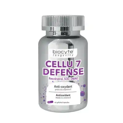 Biocyte Cellu 7 Défense Liposome Gélules B/40
