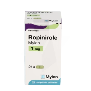 Ropinirole Viatris 1 Mg, Comprimé Pelliculé