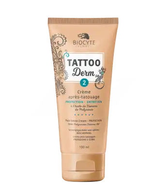 Biocyte Tattoo Derm 2 Crème Après Tatouage T/100ml à TOULON