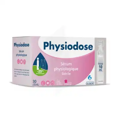 Physiodose Solution Sérum physiologique 30Unidoses/10ml