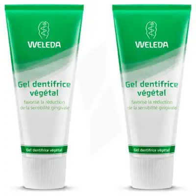 Weleda Duo Gel Dentifrice Végétal 150ml à BRUGES