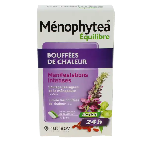 Nutreov Ménophytea Bouffées De Chaleur Gélules B/40