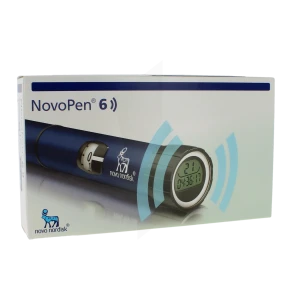 Novopen 6 Stylo Injecteur Insuline Réutilisable Blue