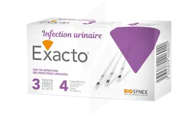 Exacto Test Infections Urinaires B/3
