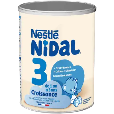 Nestlé Nidal Croissance 3 Lait En Poudre B/700g à Bourges