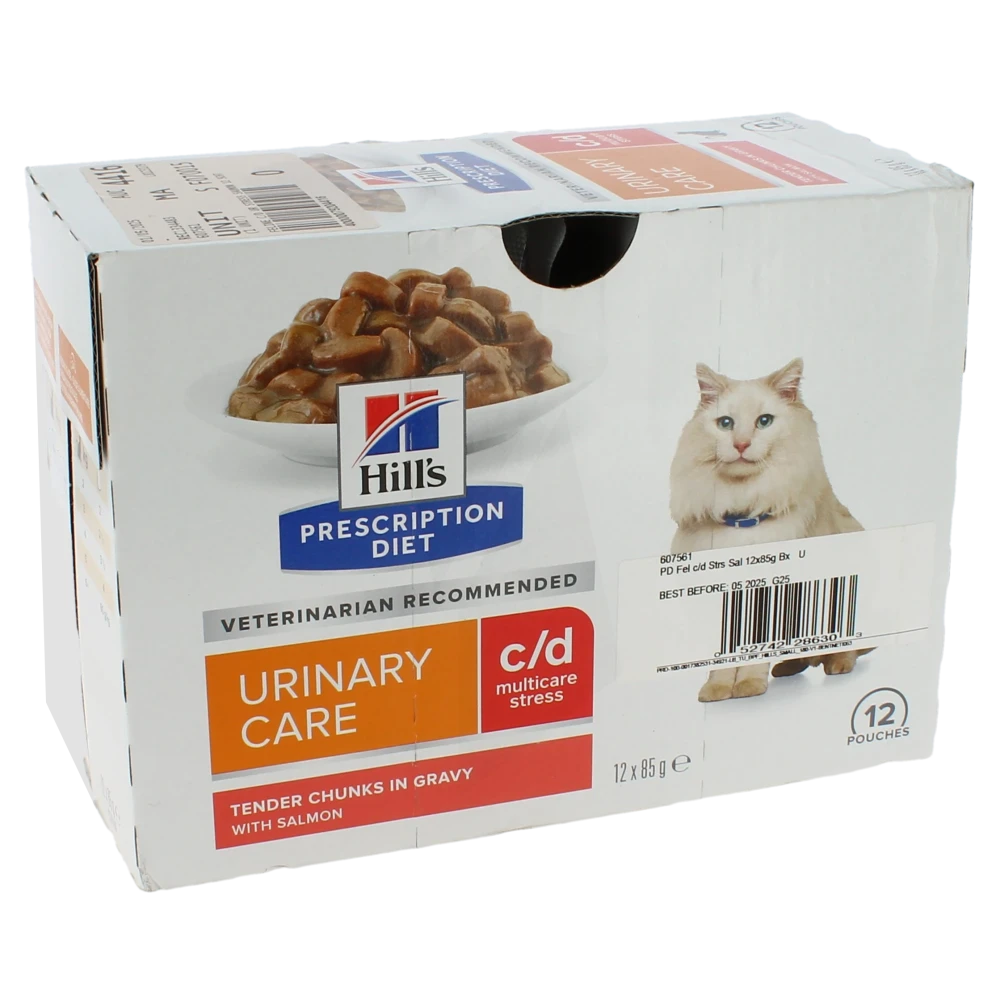 Prescription Diet Chat - Urinary Care 12x85g Saumon