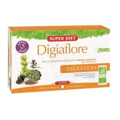 Super Diet Digiaflore Bio 20 Ampoules à SCHOELCHER