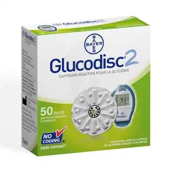 GLUCODISC 2, bt 5 disques