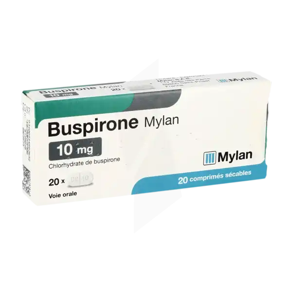 Buspirone Viatris 10 Mg, Comprimé Sécable