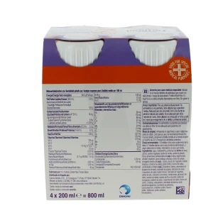 Fortimel Energy Multi Fibre Nutriment Vanille 4 Bouteilles/200ml