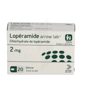 Loperamide Arrow Lab 2 Mg, Gélule