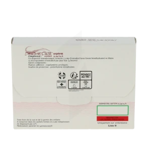 Dermestril Septem 75 Microgrammes/24 Heures, Dispositif Transdermique