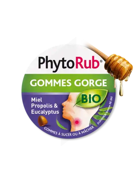 Nutreov Phyto-rub Gommes Gorge Bio B/45