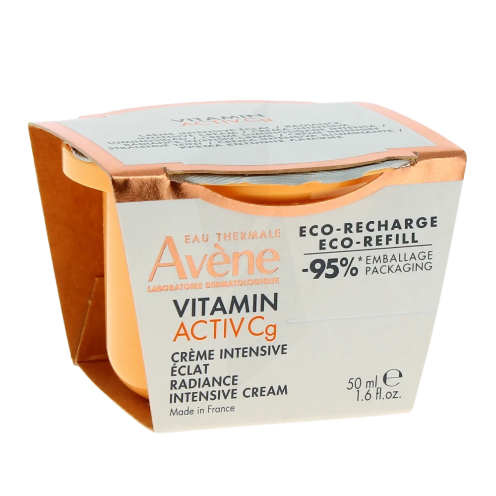 Avène Eau Thermale Vitamin Activ Cg Crème Jour Recharge De 50 Ml