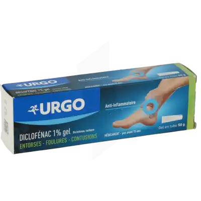 Diclofenac Urgo 1 %, Gel à Crocq