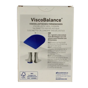 Viscobalance Talonnette Silicone 5mm -40/43