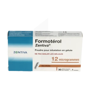 Formoterol Zentiva 12 Microgrammes, Poudre Pour Inhalation En Gélule
