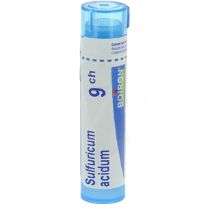 Boiron Sulfuricum Acidum 9ch Granules Tube De 4g