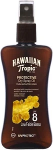 Hawaiian Tropic Spf8 Huile Solaire Protectrice Fl/100ml