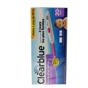 Clearblue Test D'ovulation 1 Hormones B/20