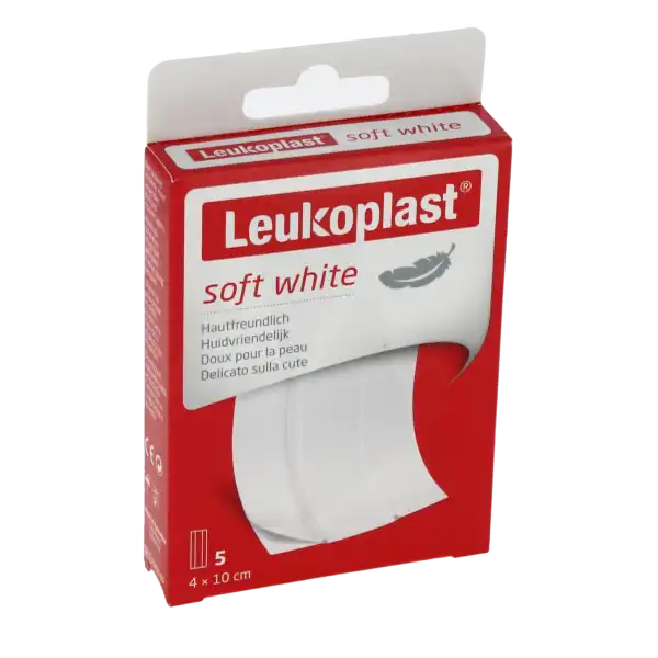 Leukoplast Soft White Pansement à Découper 4x10cm B/5