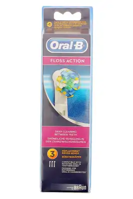 Brossette De Rechange Oral-b Floss Action X 3 à VITRE