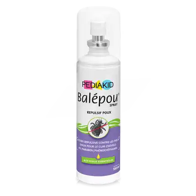 Pédiakid Balepou Solution Antipoux Huiles Essentielles 100ml+shampooing à CHAMBÉRY