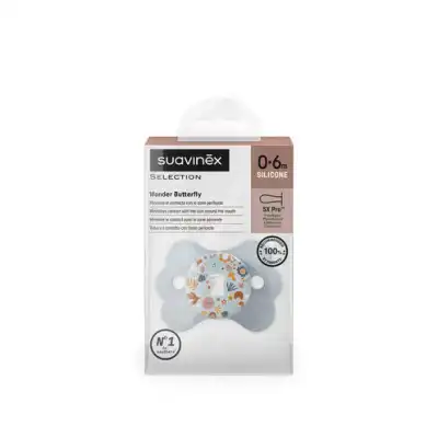 SUAVINEX SUCETTE SYMET SX PRO 0/6 M BLEU