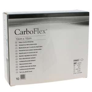 Convatec Carboflex Pansements 10cmx10cm