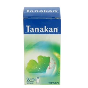 Tanakan 40 Mg/ml, Solution Buvable