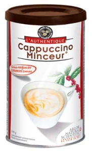 L'authentique Cappuccino Minceur Poudre, Pot 200 G