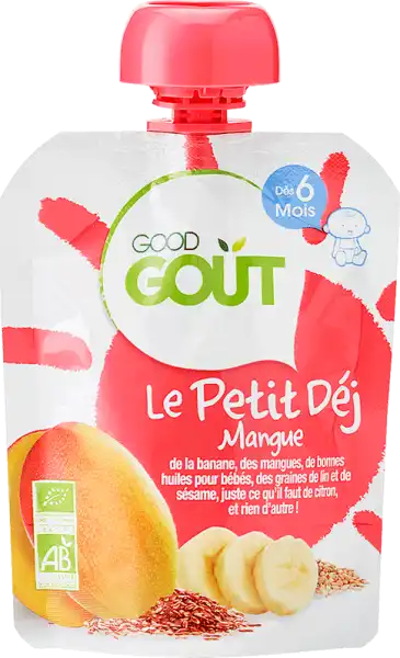 Good Goût Le Petit Déj Mangue Gourde/70g