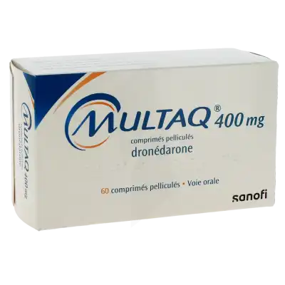 MULTAQ 400 mg, comprimé pelliculé