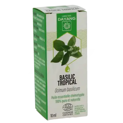 Dayang Huile Essentielle Basilic Bio Fl/10ml à MIRANDE