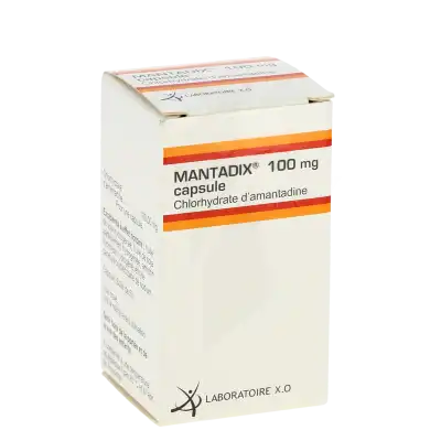 Mantadix 100 Mg, Capsule à Ris-Orangis