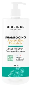 Biosince 1975 Shampooing Miel Avoine Calendula Usage Fréquent 1l