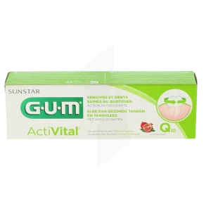 Gum Activital Gel Dentifrice Prévention T/75ml