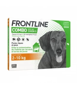 Frontline Combo Solution Externe Chien 2-10kg 6doses