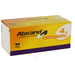 Atacand 4 Mg, Comprimé Sécable