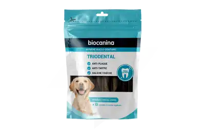 Biocanina Triodental Lamelle à Mâcher Chien 30kg Grand Sachet/15 à  NICE
