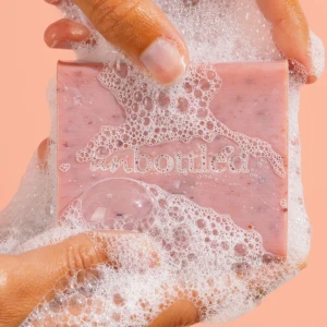 Unbottled Gel Douche Sans Bouteille Rose & Karité 110g