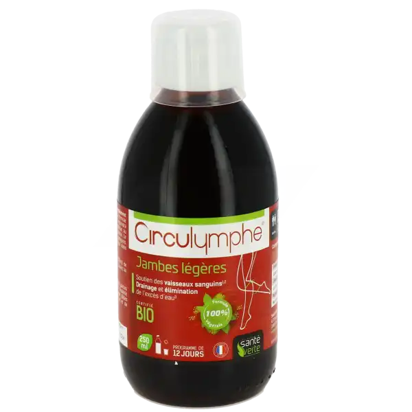 Santé Verte Circulymphe Liquide Bio Liquide Fl/250ml