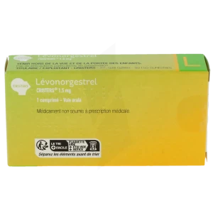 Levonorgestrel Cristers 1,5 Mg, Comprimé