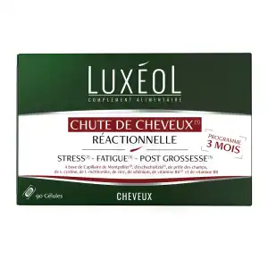Luxéol Chute De Cheveux Réactionnelle Gélules B/90 à VITROLLES