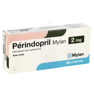 Perindopril Mylan 2 Mg, Comprimé