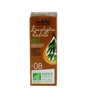 Arkopharma Huile Essentielle Bio N°8 Eucalyptus Radiata Fl/10ml