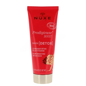Nuxe Prodigieuse Boost Masque Détox Eclat Vitaminé Tube De 75 Ml