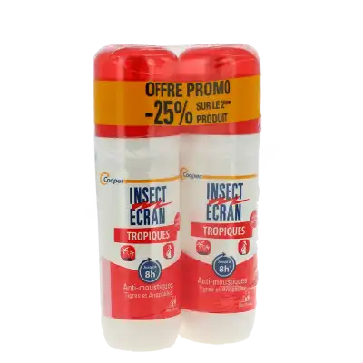 Insect Ecran Tropiques Lot 2spray De 75 Ml à Saint-Avold
